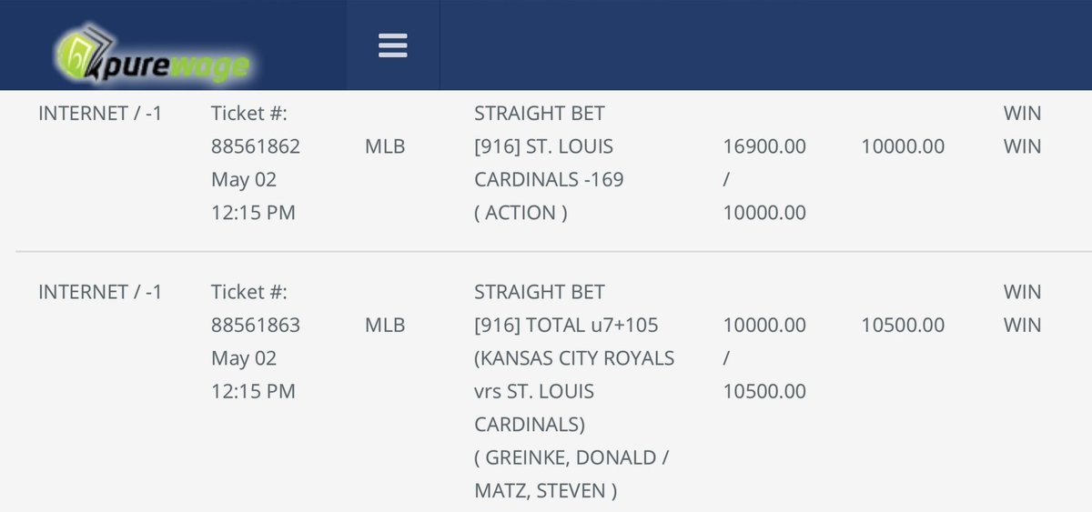 TheRightSideLLC's tweet photo. 5/2/22 #MLB WHALECITYMAX SUPERMAX SUPERLOCK MAXBOMB COLLAB BLOWOUT WINNER @WiseGuyBets87 !!! #InfoWINS 

#STLCards   
⚾️CARDINALS ML💰💰💰
#STLCards  

🚨LIKE/RETWEET &amp; we will send you tonight’s WHALECITYMAX SUPERMAX SUPERLOCK MAXBOMB COLLAB LOCK🐳 https://t.co/MOfBZpTuoJ