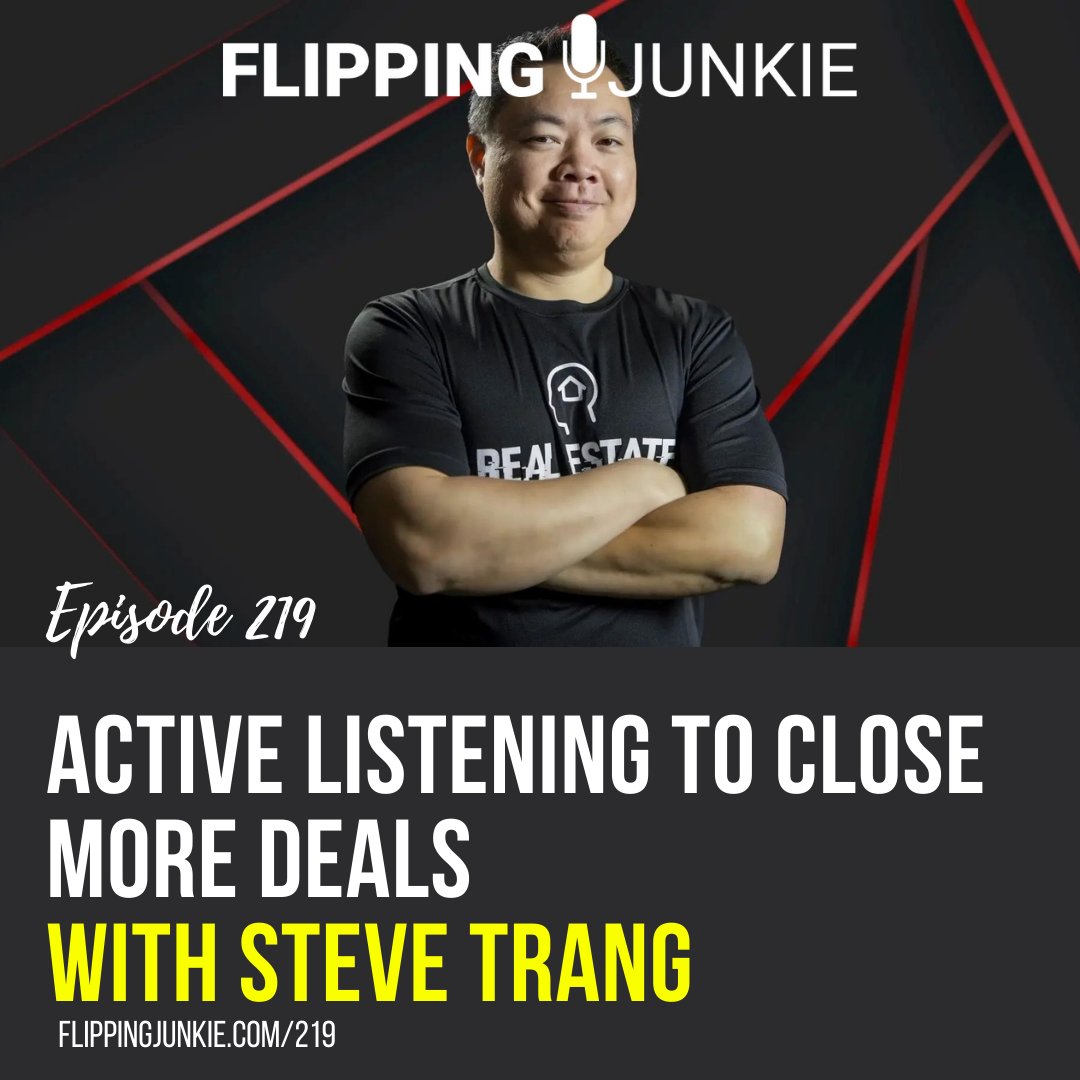 flippingjunkie's tweet photo. Role played a motivated seller call with Steve Trang.  Check it out! https://t.co/A0BVXq5QY9 https://t.co/OHAEutd5ro
