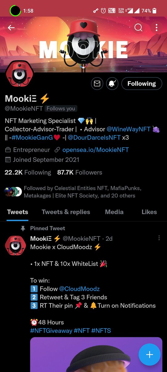 JoshFinney1694's tweet photo. @MookieNFT Doneee https://t.co/BuKPDzI1V4