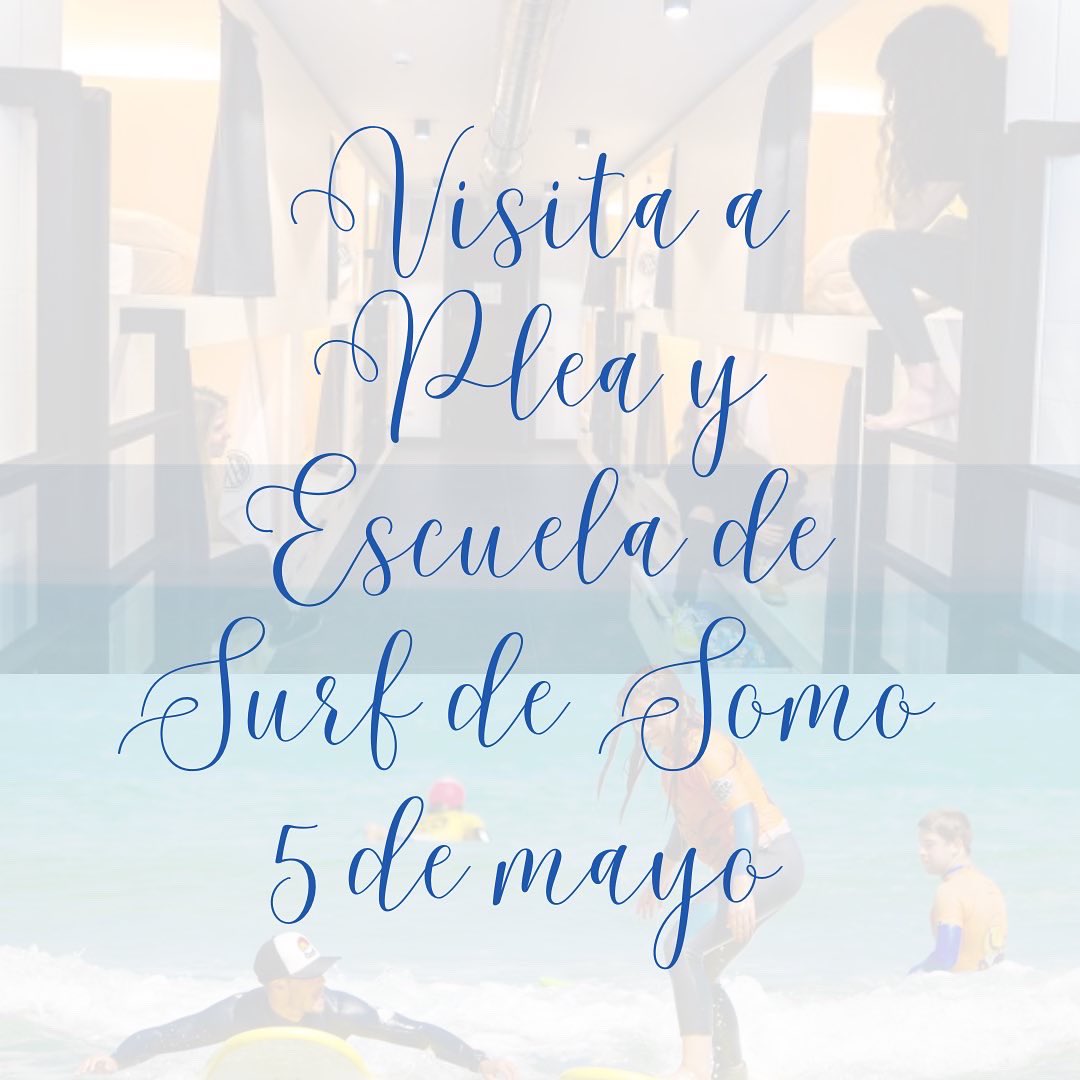 🗓 Tenemos una semana cultural llena de actividades 

🥾 Del 4 al 8 de mayo Camino De Santiago 

🛳 El  4de mayo visitamos el @brittanyferries_es 

🏄‍♀️ El 5 de mayo visitamos @plea_beach_house y hacemos surf 

💦 El 6 de mayo nos vamos de excursión a las cascadas de Lamiña
