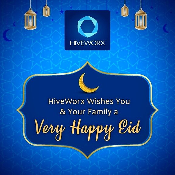 hiveworx's tweet photo. Wishing our Customers, Partners and Workforce a Very Happy and Blessed Eid! #EidMubarak2022 #EidAlFitr https://t.co/J4jDJ40q3c
