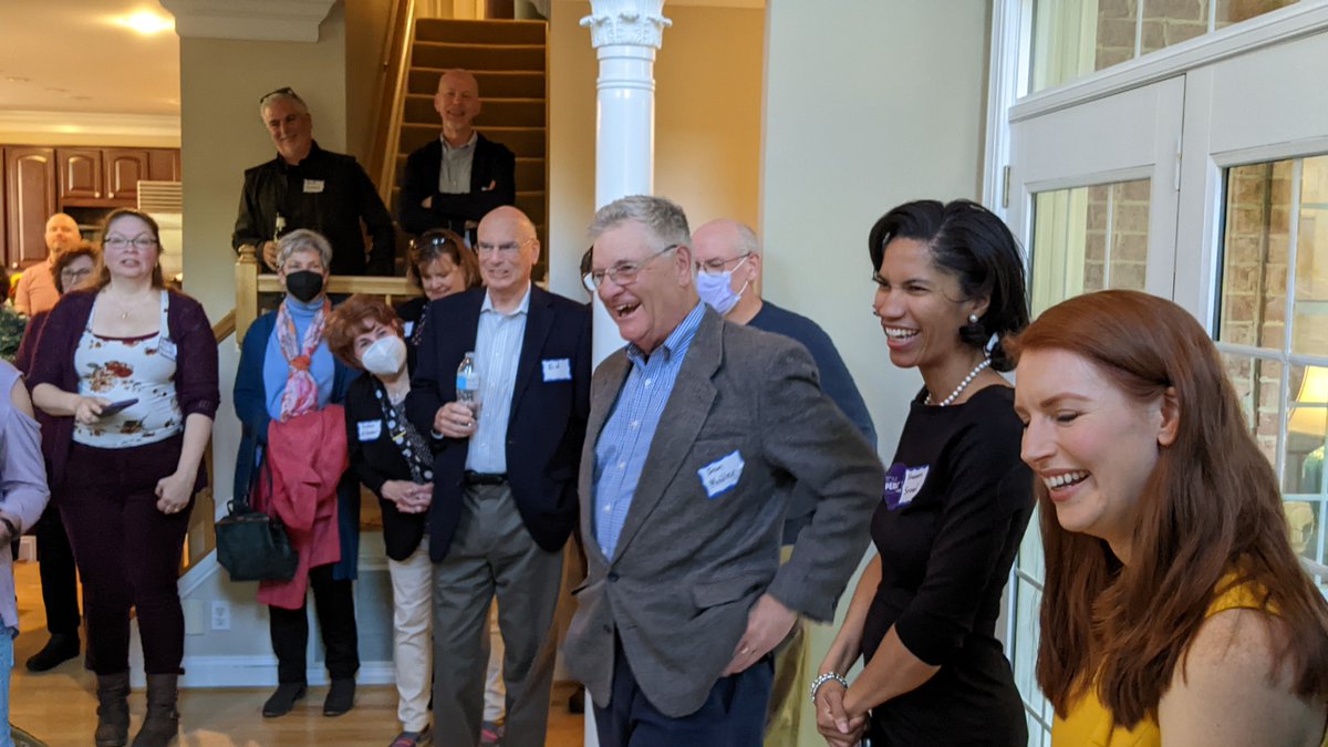 patyoung4baltco's tweet photo. Thank you to @nickcstewart &amp; Katie for opening their home to so many energized folks from around the community! We couldn't have had a better group to formally welcome @BaltCoExec Johnny Olszewski 's endorsement of my campaign for Baltimore County Council. https://t.co/mIcr1WUBFr