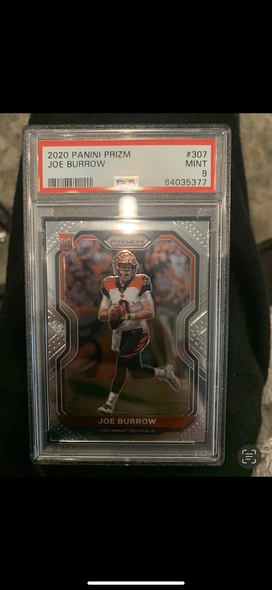 Burrow prizm PSA 9 $90