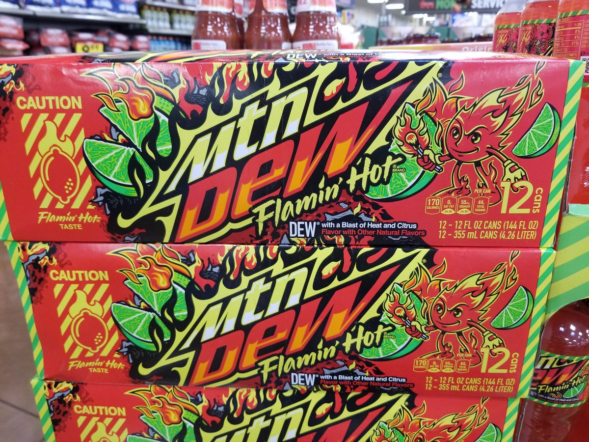 Feanyx's tweet photo. So I guess this is the stuff I post now.
I guess I will continue to receive mental trauma when I go to the store...?
Why? Just....why?
#why #whyudothis #whyudewthis
#flaminhotdew https://t.co/o6Sg16NyWU