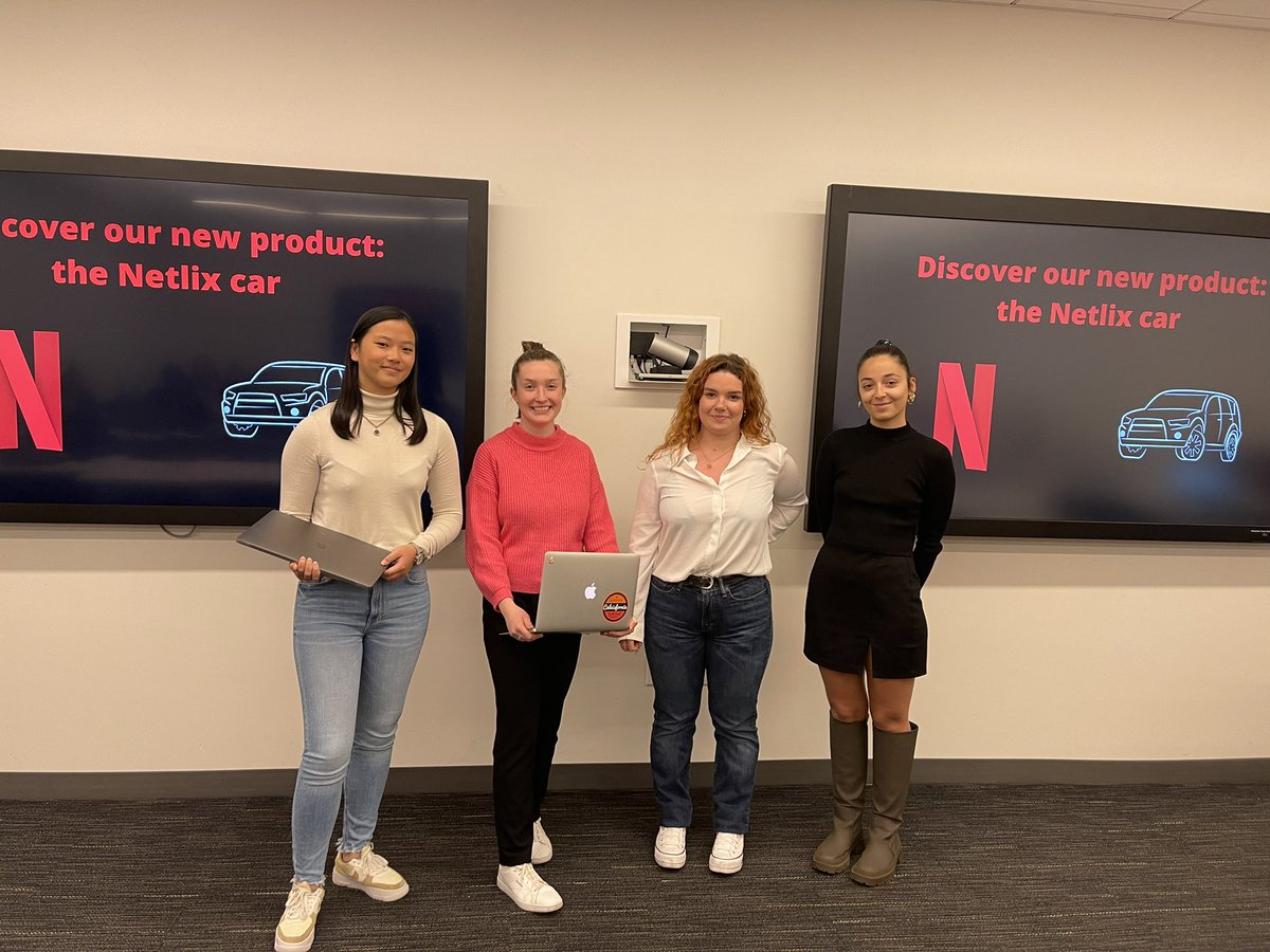 LilianAjayi's tweet image. Dear @Uber x @netflix — my students have a brilliant brand partnership idea for you both. #AutonomousVehicles #netflixcar #Databasecourse #DigitalMarketing #ISM #StJohns #Paris cc:@Tesla