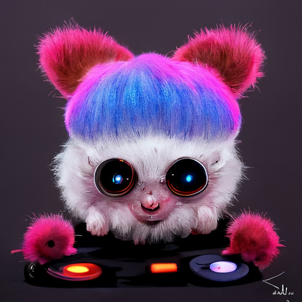 A_Holzmeister's tweet photo. Some more Ai explorations! Cute Fluffy DJs! #Midjourney #inspirationMachine #Ai https://t.co/VCPuiuvou2