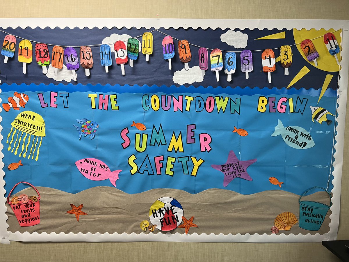 Jacqueline Heineman (@ravenscience1) on Twitter photo Hats off to Ms. Gore for yet another fun and interactive clinic bulletin board! Great reminders about staying healthy over the summer.⛱☀️🌊<a href="/DrAnthonyMS/">Anthony Middle School</a> #ravensRISE Hats off to Ms. Gore for yet another fun and interactive clinic bulletin board! Great reminders about staying healthy over the summer.⛱☀️🌊<a href="/DrAnthonyMS/">Anthony Middle School</a> #ravensRISE