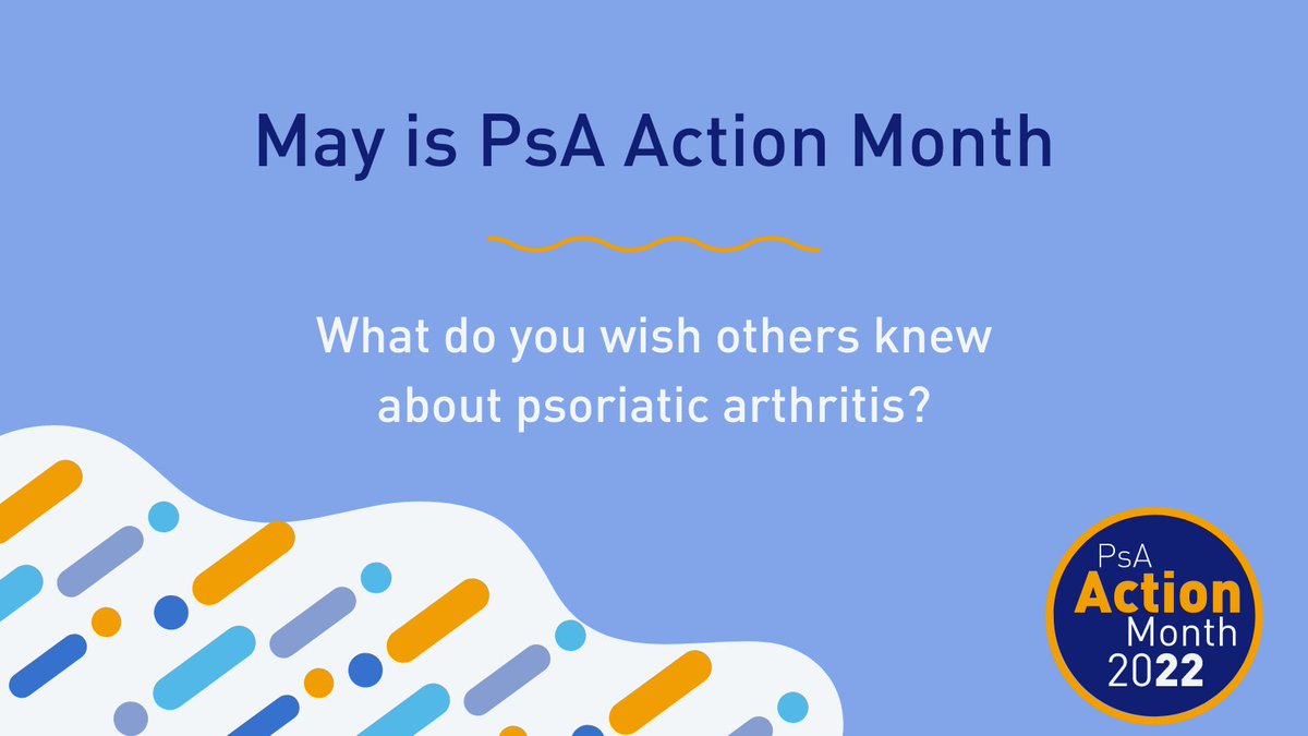 NPF's tweet photo. May is PsA Action Month. Did you know 1 in 3 people with psoriasis will develop PsA? You can screen quickly and easily. Screen today, and set your calendar to screen again in November: https://t.co/LktCkegcMg

Do you live with PsA? What do you wish others knew about PsA? https://t.co/bIZHYp1qYY