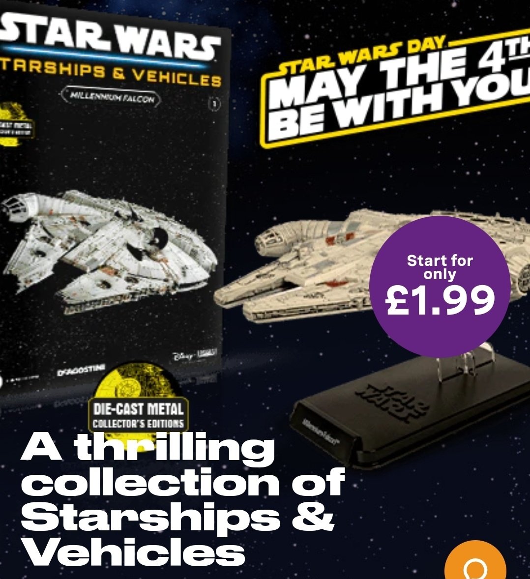 Eggmanstudiosig's tweet photo. New #MayThe4thBeWithYou @FanhomeUK #starwars #starship  #vehicles #monthlysubscription #subscribe https://t.co/oHpW98Y2ij
#starwarscollector #subscriptionaddiction #subscriptionbox #fanhomeuk https://t.co/X6Kd25tC9B