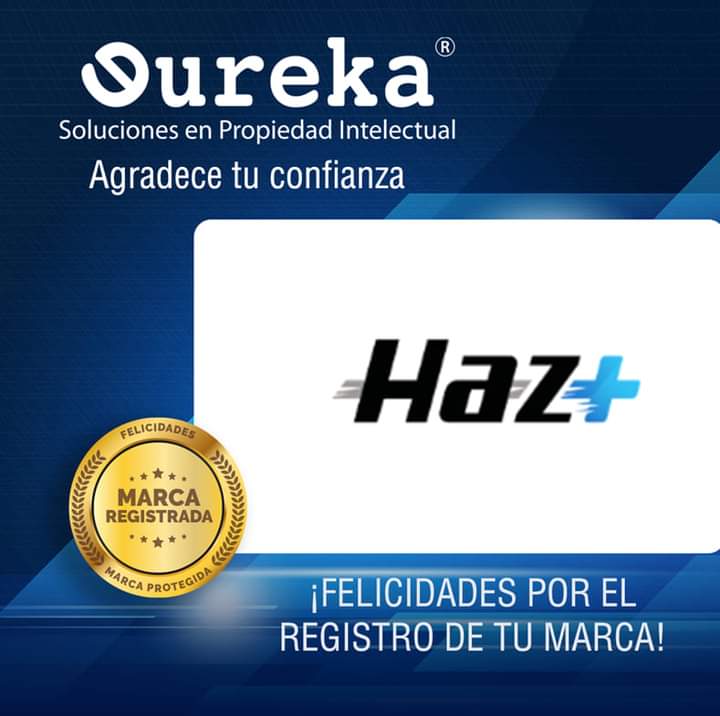omarfr07's tweet photo. Muy contento por el registro de marca de HAZ +, después de un proceso largo ante el Impi. En Eureka les deseamos muchos éxitos!!

#marcaseureka #registratumarca #impi #haz+ #propiedadintelectual https://t.co/MVkRAtvwuR