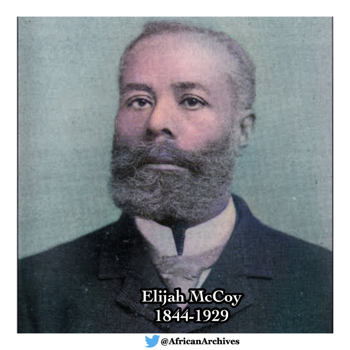 Happy birthday to the late Elijah McCoy! He invented a superior automatic oiling system for steam locomotives which allowed them to operate longer without the need to stop. 

His invention was the origin of the phrase "The Real McCoy" when people wanted his superior products!