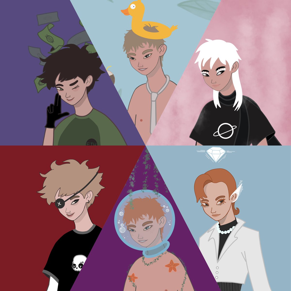 😍LOOKATYO😍
updated price (0.008) 🥳
opensea.io/collection/luk…
create your own NFT squad/family