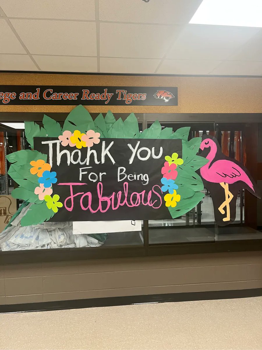 Happy Teacher Appreciation Week to our Fabulous Staff!  Don’t forget to thank a teacher!  #CowetaComeback