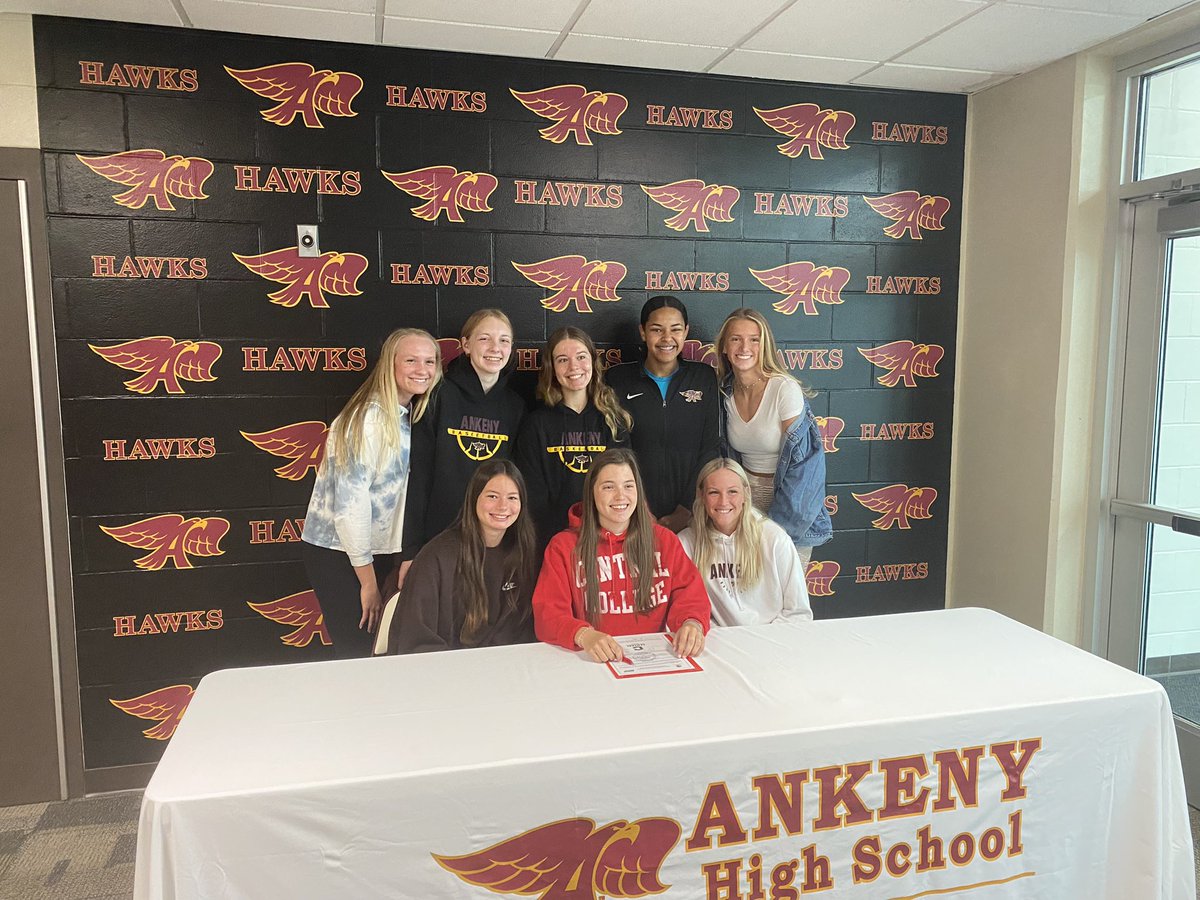 Congrats to Jadyn Filling on signing with Central today! She is one of the hardest working and most dedicated players we have ever coached!