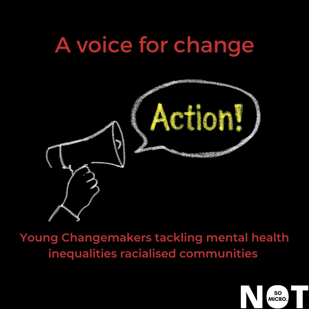 NotSoMicro's tweet photo. It is well documented that people from racialised communities face inequalities in mental health. Read more about this, and the work our group are doing, in the new @CentreforMH report here: https://t.co/uALPbZMk1W

#notsomicro #mentalhealth #socialaction https://t.co/hCrQlZzI9o