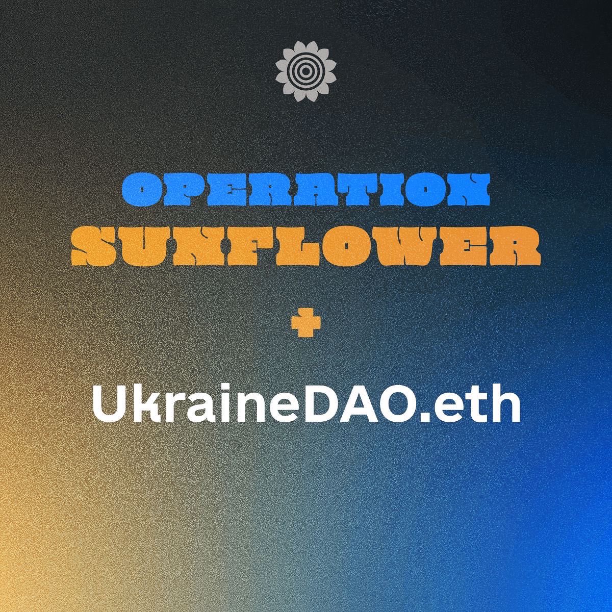 opsunflowernft's tweet photo. We recognized and supported by the biggest DAO in 🇺🇦 curated by @cryptodrftng who raised $4M in the very first week of war and providing aid and military support to our people! Thank you @Ukraine_DAO for doing what you do! Together to the Victory! #nft #StandWithUkraine https://t.co/gxMPqOhD8F
