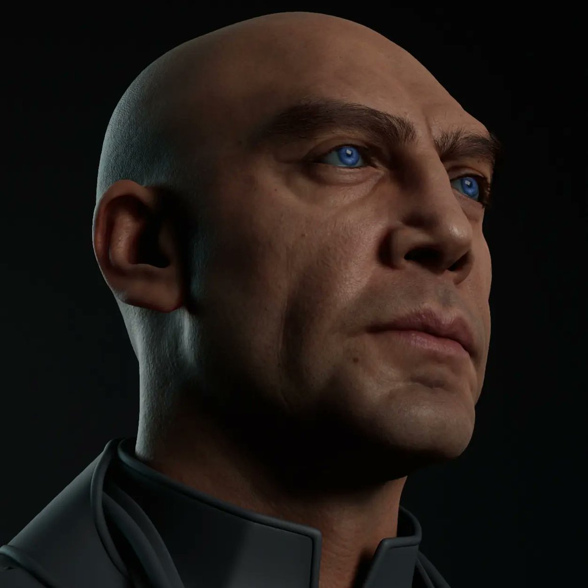 Working on a realtime version of a #dunemovie bust in #UnrealEngine5 here is the current WIP of the actor.
#zbrush #zbrushcentral #artstation #characterdesign #character #characterart #artstation #substancepainter #dune #dunecharacters <a href="/BardemAntarctic/">Javier Bardem</a>