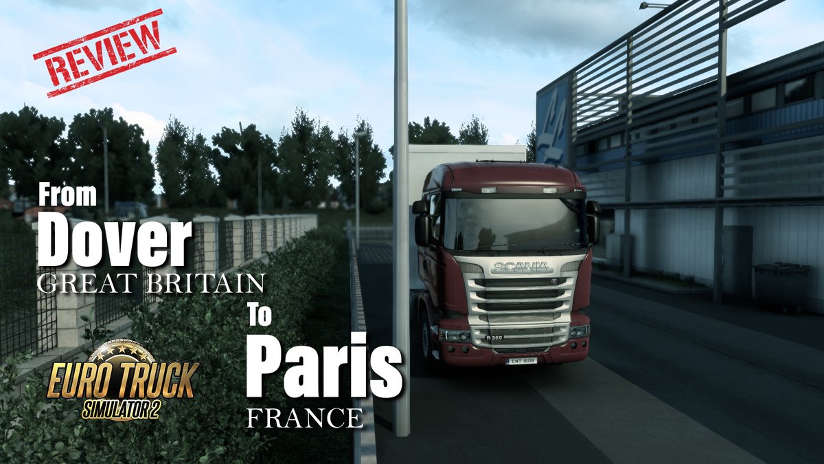 PigNoob1's tweet image. Review Map | Dover / EuroAcres - Paris / Lisette Logistics | CMT ETS2 youtu.be/MoUaVqkRcVc via @YouTube