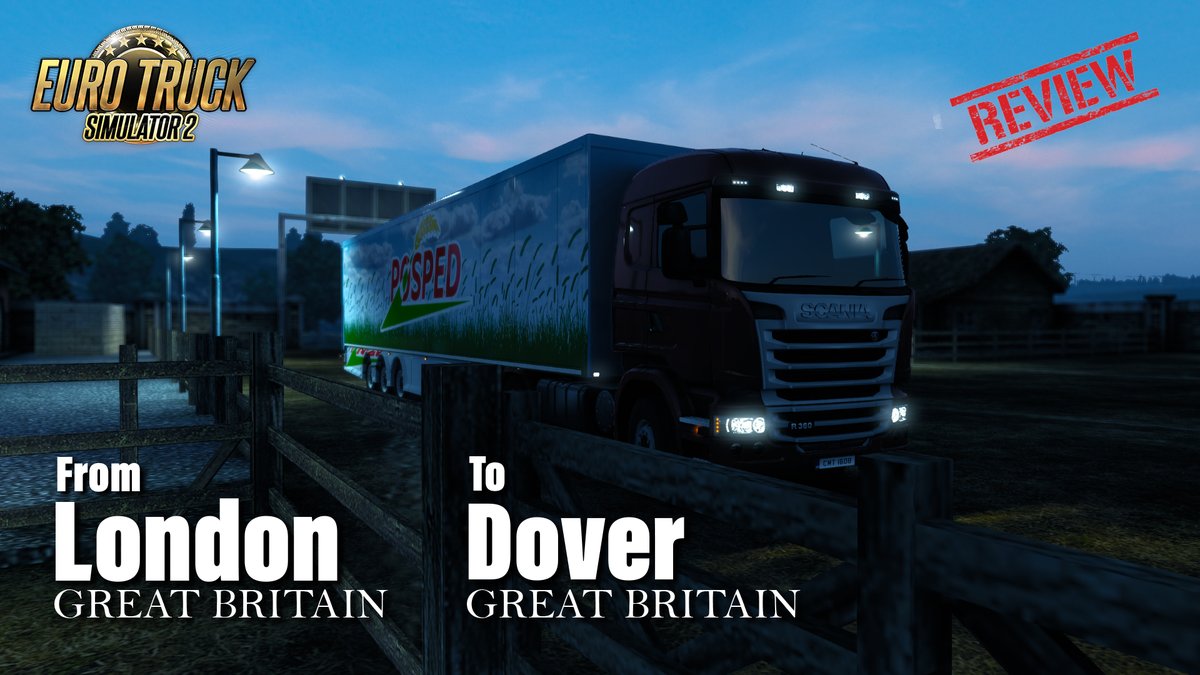PigNoob1's tweet image. Review Map | London / Posped - Dover / EuroAcres | CMT ETS2 youtu.be/CDn3VbhnT5k via @YouTube