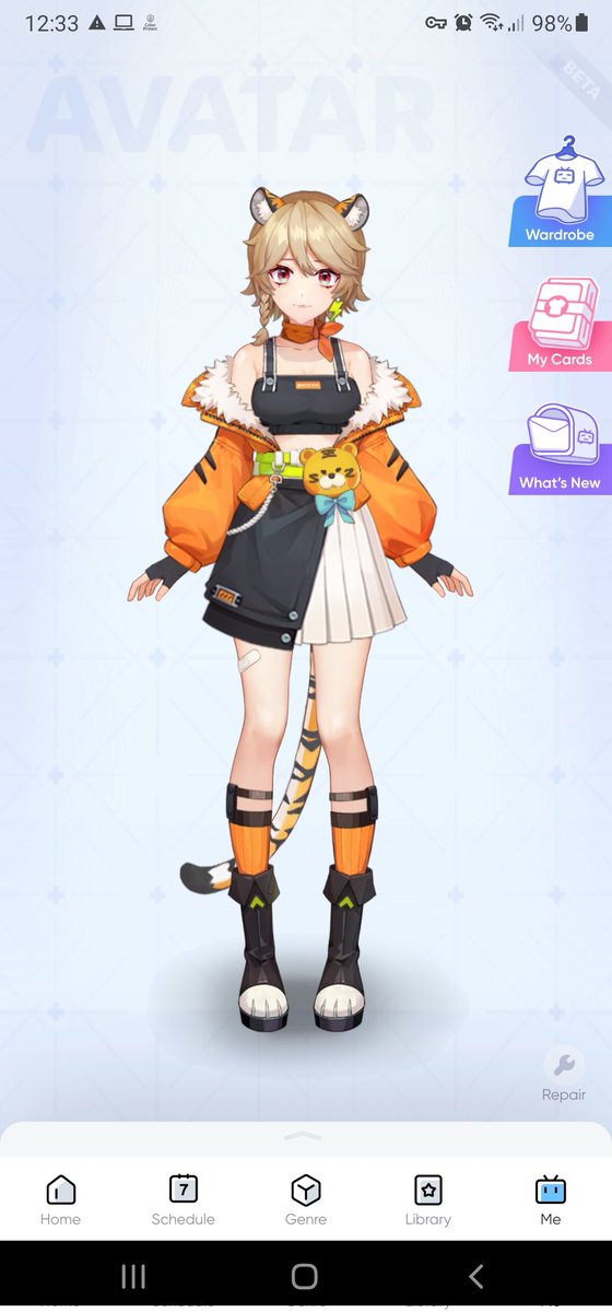 TwinkleStarsYZ's tweet image. #AvatarFun Dress up 13 #bilibilicomics