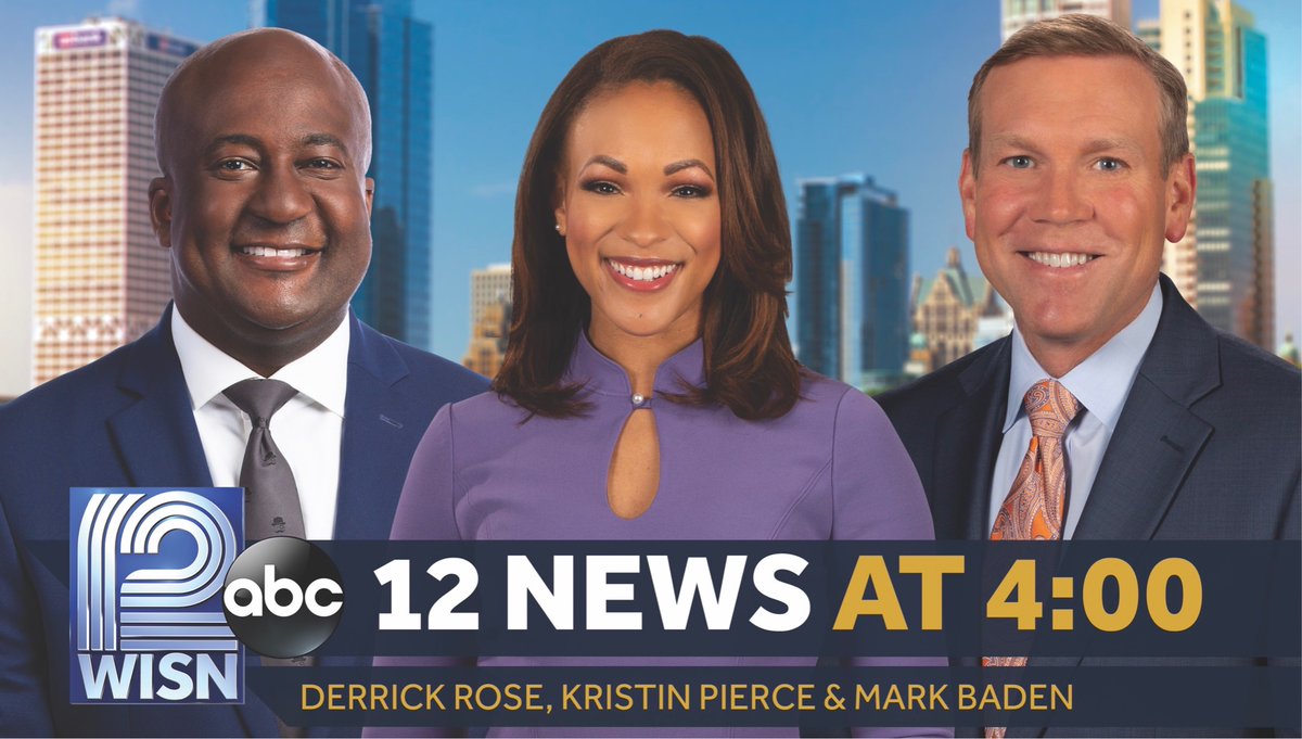 KPierceTV's tweet photo. 🚨 ANNOUNCEMENT 

From weekends to weekdays! 

Thrilled to be a part of the launch of “WISN 12 News at 4:00 p.m.” with @DRoseTV and @Mark_Baden

June 6th on @WISN12News https://t.co/3Dt5yIr0kP