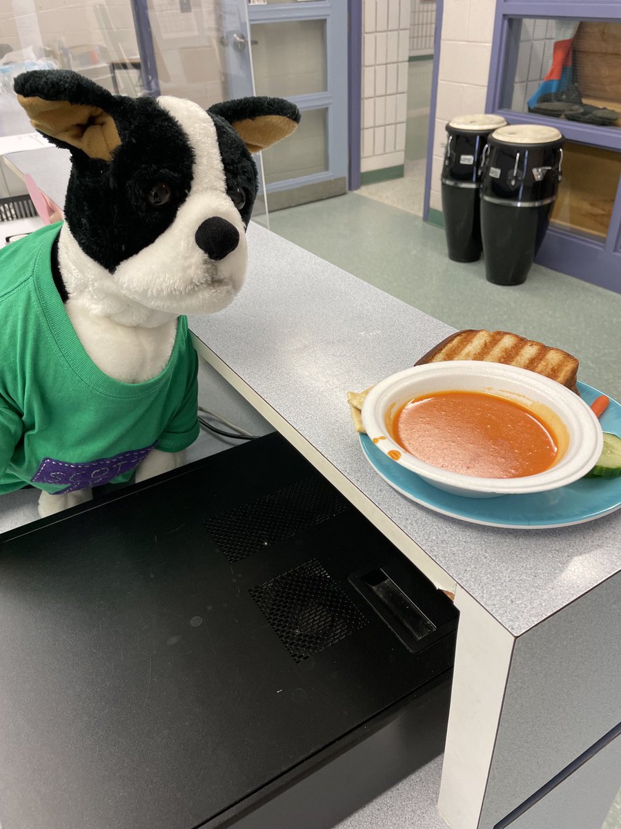Sorry Terry! I’m not sharing today! Thanks ⁦<a href="/carley_dart/">Carley Dart</a>⁩ for this yummy lunch from our amazing PA&amp;LS class!! ⁦<a href="/syps_powpack/">Scott Young PS</a>⁩ ⁦<a href="/TLDSB/">TLDSB</a>⁩