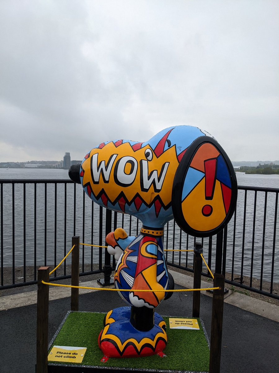 A few of my favourites from the @wildinart @ADogsTrail in Cardiff, Caerphilly and Porthcawl #sculpturetrail #adogstrail #snoopy