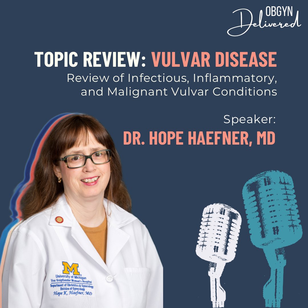 ObGyn Delivered (@obgyn_delivered) on Twitter photo 🌟THE VULVAR EPISODE🌟from world-renowned <a href="/HopeHaefner/">Hope Haefner</a>! Med students, residents, & faculty, you don’t want to miss this!
🔈Spotify, Apple Podcasts, & obgyndelivered.com
#podcast #newepisode #meded #vulva #obgyn #obgynlife #obgynresident #medstudent #medschool 🌟THE VULVAR EPISODE🌟from world-renowned <a href="/HopeHaefner/">Hope Haefner</a>! Med students, residents, & faculty, you don’t want to miss this!
🔈Spotify, Apple Podcasts, & obgyndelivered.com
#podcast #newepisode #meded #vulva #obgyn #obgynlife #obgynresident #medstudent #medschool