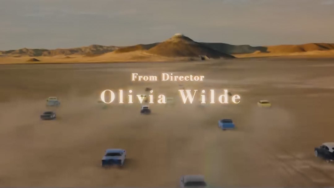 olivia wilde on the trailer of her new film “don’t worry darling”