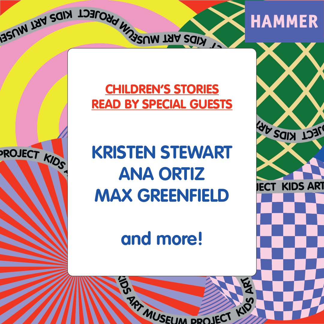 At the fundraiser, painters, sculptors, architects, & creative types of all kinds lead hands-on workshops in the carefree atmosphere of the museum's courtyard. Enjoy your favorite children's stories read by special guests Kristen Stewart, @TheRealAnaOrtiz, @iamgreenfield, & more!