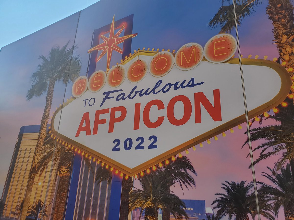 AFPIHQ's tweet image. We're off and running with Day 1 of #AFPICON!

A full day of sessions, the incredible @allysonfelix and so much more to come.

Welcome to the world's No. 1 #fundraising conference.