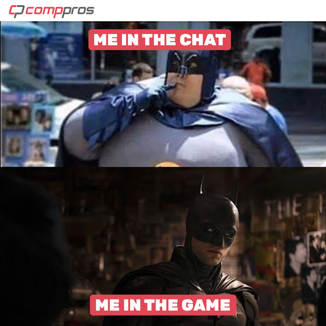 ComputerPros26's tweet photo. yeah mom, i’ll come to dinner

#comppros #Macrepair #computerrepair #computercleaning #Santamonica #fixyourcomputer #reddit #itservices #it #windows #computerrepair #computerspecialists #gaming #gamingmemes #gamingmeme #gamer #valorant #cod
#callofduty #battlefield5 #csgo #batman https://t.co/sRhV2PPxmQ