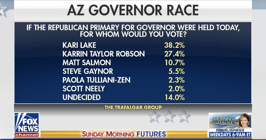 KariLake's tweet photo. They’ve spent MILLIONS attacking me &amp; our numbers have only gone UP. Bad investment for the RINOs. Thank you, Arizona! ♥️ https://t.co/jZjJkFvVZq