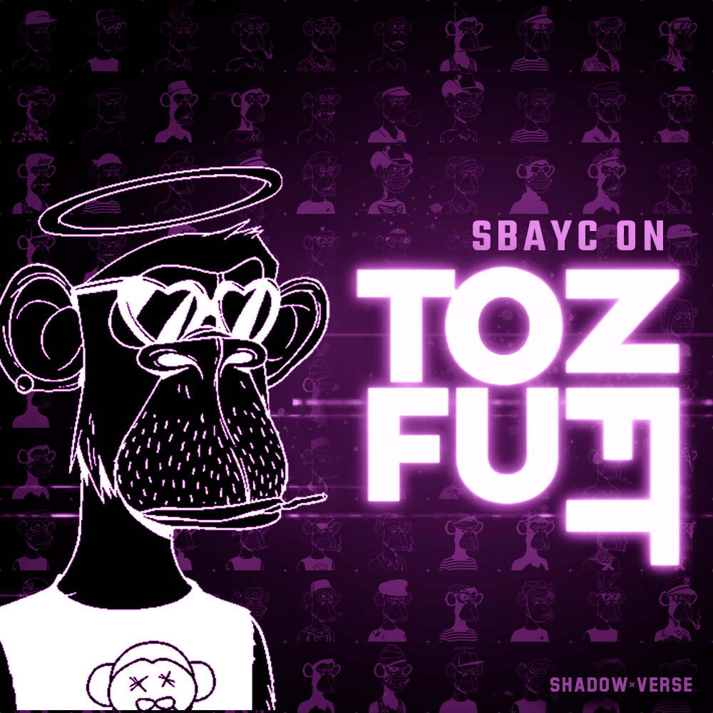 ShadowVerseNFT's tweet photo. Collect Shadowfied #BAYC on 
@tofuNFT

Available now!

👉https://t.co/krC1VyARiM

#NFTCommunity #nftcollectors #ApeArmy #ApesTogetherStrong #nft #sbayc https://t.co/3PBvEsmU3U
