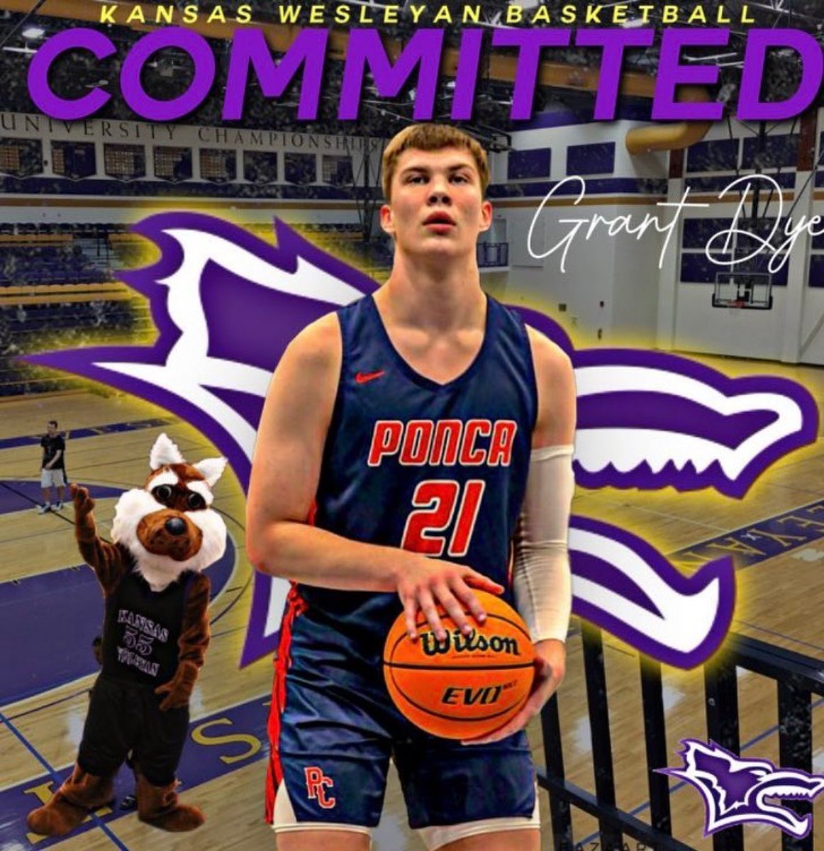 Super Prep (@prep_super) on Twitter photo Super Prep Commitment Update: Ponca City Grant Dye’22 has committed to play basketball at Kansas as Wesleyan. <a href="/grantdye12/">Grant Dye</a> <a href="/Ok_Wolfpack/">Oklahoma Wolfpack</a> <a href="/2022Oklahoma/">Oklahoma Wolfpack 17U</a> <a href="/OKCCBSSPORTS105/">OKC Sports Radio 105.3 - KINB FM</a> Super Prep Commitment Update: Ponca City Grant Dye’22 has committed to play basketball at Kansas as Wesleyan. <a href="/grantdye12/">Grant Dye</a> <a href="/Ok_Wolfpack/">Oklahoma Wolfpack</a> <a href="/2022Oklahoma/">Oklahoma Wolfpack 17U</a> <a href="/OKCCBSSPORTS105/">OKC Sports Radio 105.3 - KINB FM</a>