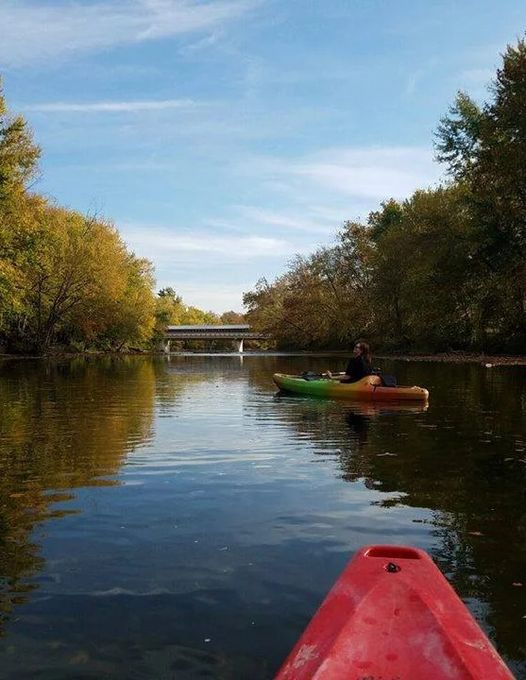 OHStateParks's tweet photo. The Great Miami River Water Trail is one of the most impressive in Ohio. At nearly 160 miles in length, this water trail provides a wealth of sights, paddling experiences, and fishing opportunities. Find more information at https://t.co/UV71YRk3s5. #PaddleOhio #thriveoutside 🛶 https://t.co/KGPVSTph5s