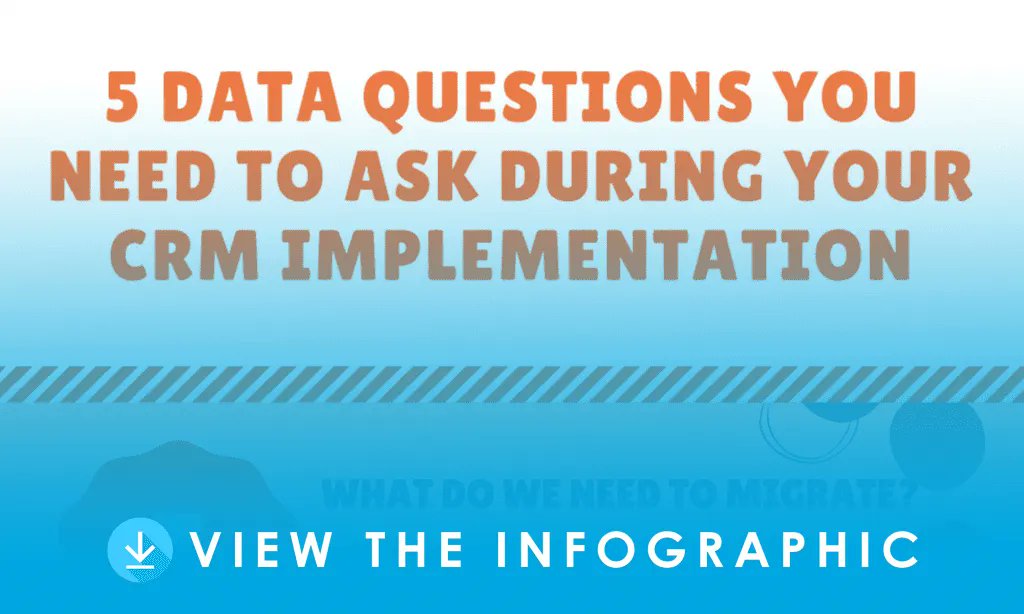 There are certain keys for successful CRM implementation. Get the tips to succeed with 5 important data questions to ask during implementation.
#infographics #crm #crmsolution #crmsuccess #crmimplementation
ledgeviewpartners.com/blog/infograph…