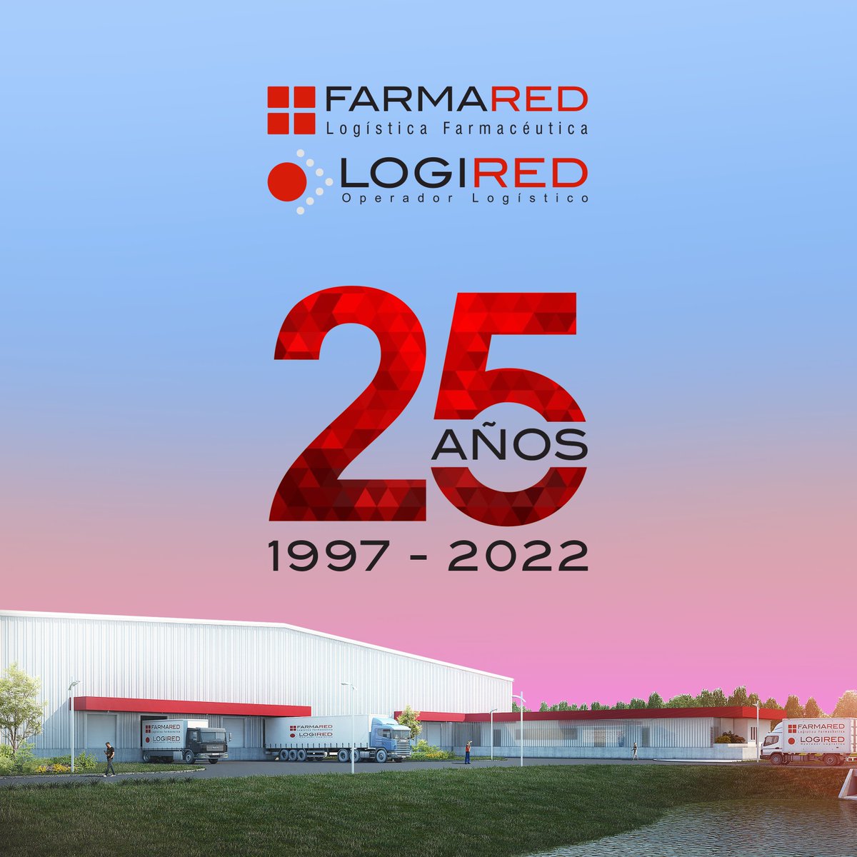 farmaredlogired's tweet photo. ยกHoy cumplimos 25 aรฑos y lo celebramos juntos!
Gracias a todos los que han acompaรฑado y acompaรฑan en este camino.
#FarmaredLogired #25Aรฑos https://t.co/9djPgRZPeq