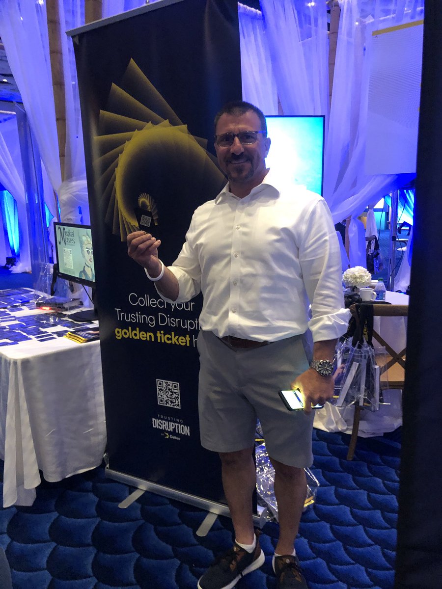 TrustDisruption's tweet photo. A huge congratulations to our lucky NFT winners from the #TrustingDisruption booths at #CryptoBahamas 🎉 https://t.co/BAkYOHlHxN