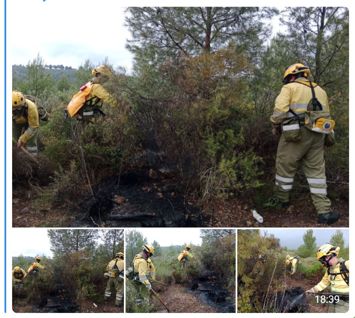 112rmurcia's tweet photo. Servicios de emergencias extinguen un incendio forestal en el municipio de #Moratalla

Interviene: 
@aamm_murcia 

https://t.co/FeH3wUuRdz https://t.co/HasfX2FDgF
