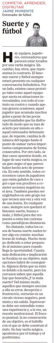 Suerte y fútbol 🤞🏽 🍀 ⚽️#CompetirAprenderDisfrutar_47✍🏾  ⁦<a href="/IdealGranada/">Ideal</a>⁩