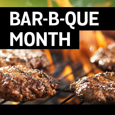 ualrdining's tweet image. May is here and the grills are ready. 🍔 If you listen closely, you can hear dads from all over discussing their BBQ “techniques”. #HelloMay #BBQMonth