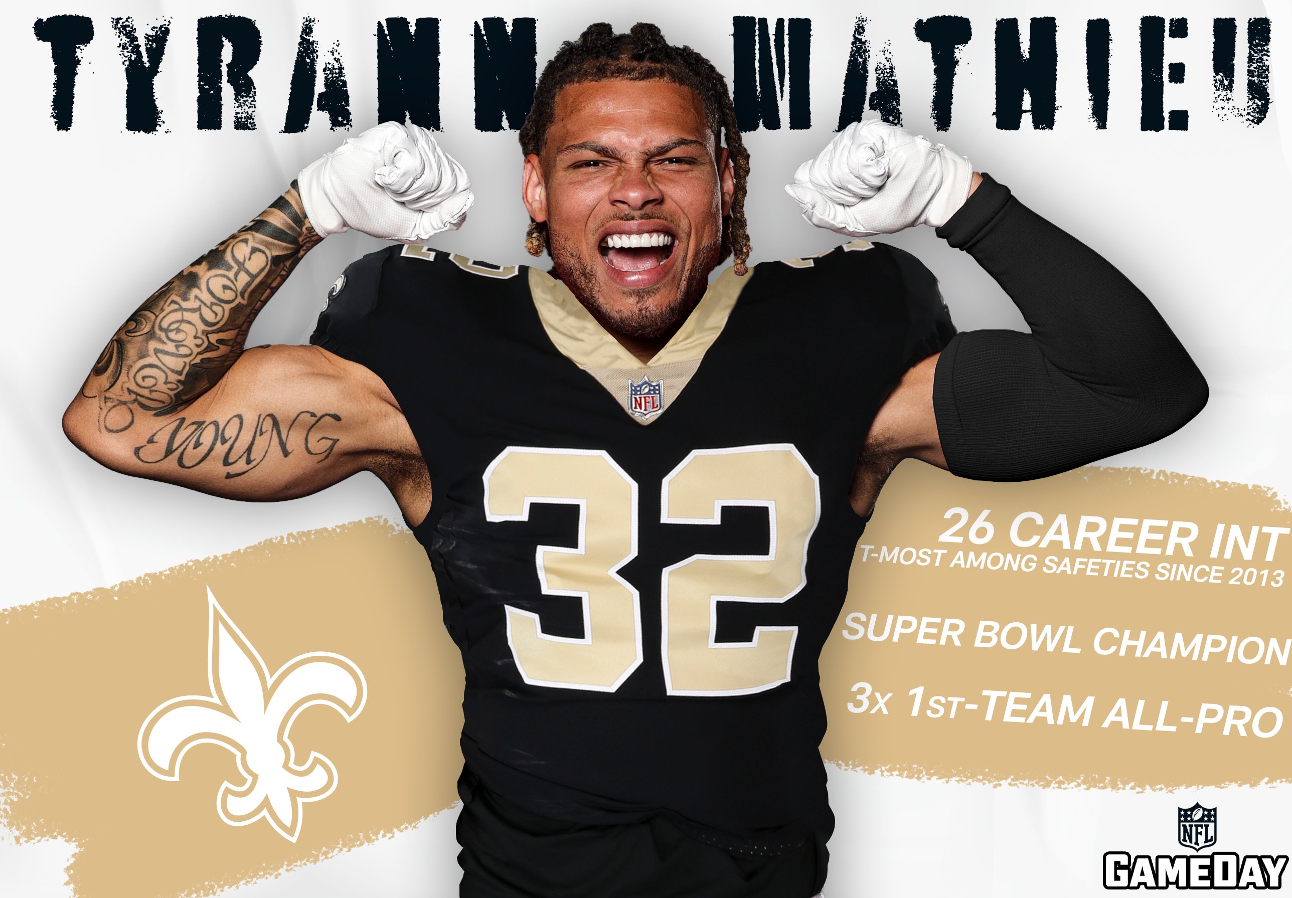 tyrann mathieu new orleans saints