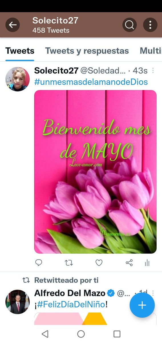 UnmesmasdelamanodeDios