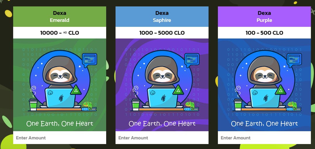 We have released new Charity #NFTs for our One Earth, One Heart project. 🌎💚

This one is inspired by <a href="/Dexaran/">Dexaran</a>, our COO and overall famous cyber security expert. ⌨️💻

We call this one DexaSloth. 🦥

Let's spread the #CLOve. 💚

View Charity NFTs:
➡️ app.soy.finance/nft