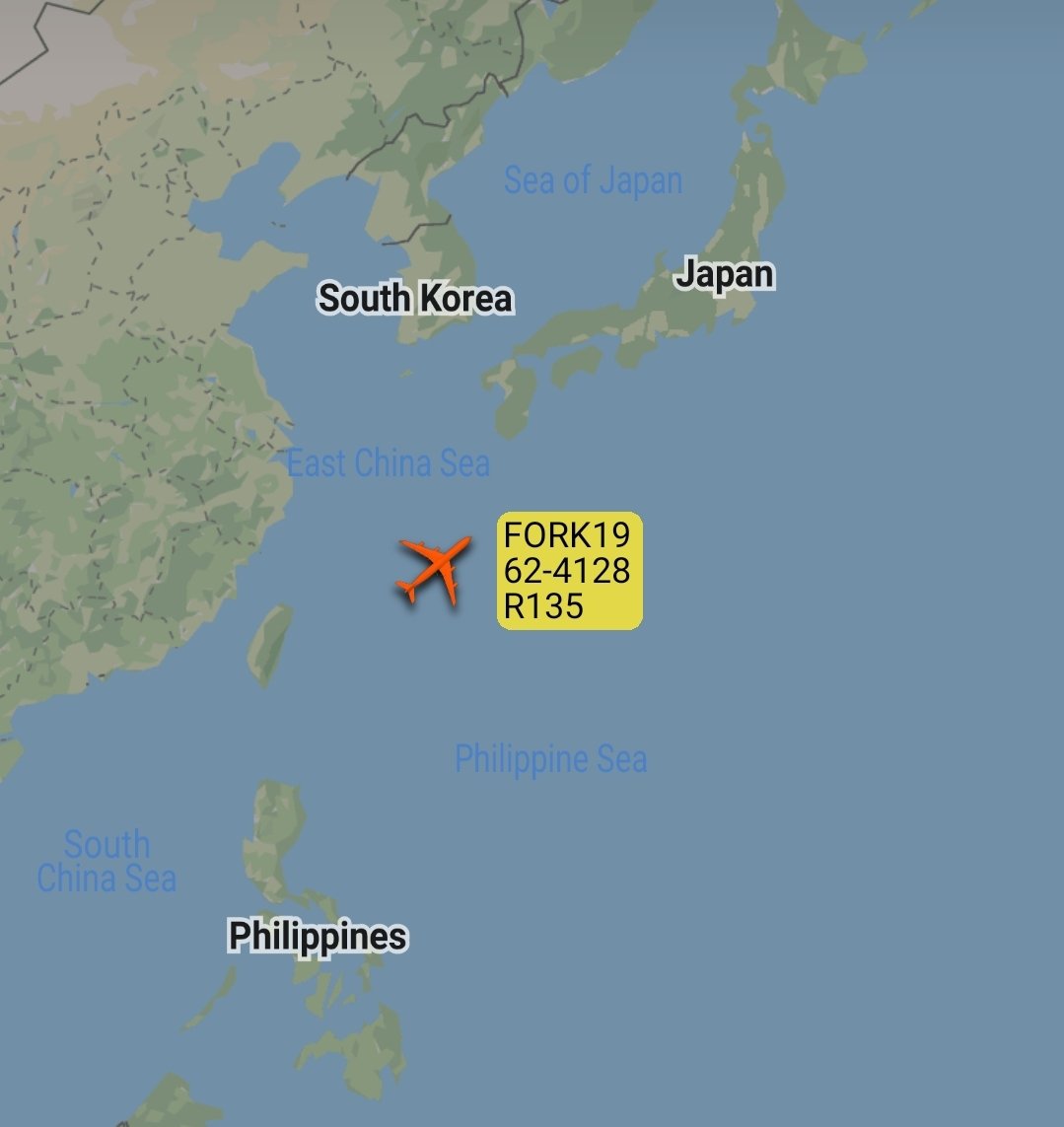 is_keelu's tweet photo. #USAF
Boeing RC-135S Cobra Ball
#FORK19 62-4128 #AE01D7 https://t.co/P3eHfEgOyS