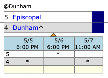 Dunham Athletics tweet media