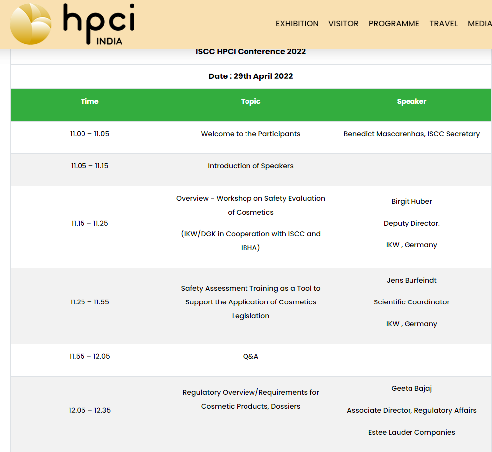ikw_org's tweet photo. HPCI India @HPCIExhibition : Gemeinsam mit ISCC veranstalten @ikw_org und #DGK einen virtuellen Workshop im Rahmen der gemeinsamen Kooperation zur Fortbildung von Sicherheitsbewertern. #IBHA, #ISCC, #HPCI #sicherheitsbewerter #ikwschönheitspflege https://t.co/wzttbQ8ZrK