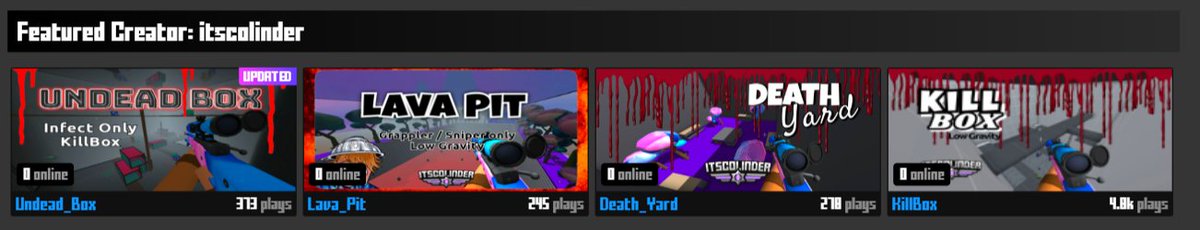 itscolinder's tweet photo. Today I logged in to @krunkerio and saw I was a featured content creator.
Fuckin' MINT!
#krunker #krunkerio #ContentCreator #notamapmaker https://t.co/8NsLsxm8zi