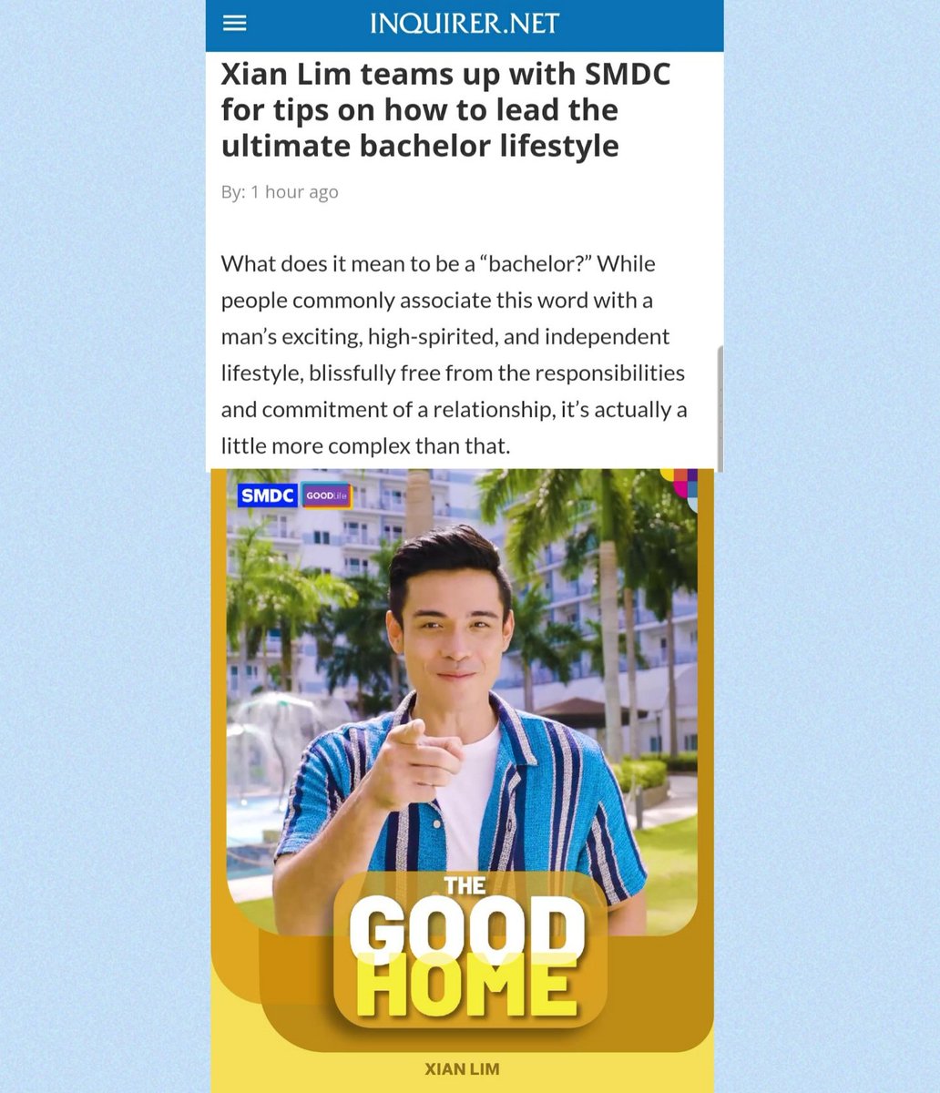 jackiecuddles's tweet image. Congratulations @XianLimm on the new partnership with @TheOfficialSMDC 👍🤗❤
#ShellResidences #TheGoodHome
@VivaArtists_ @mamumhit 
@inquirerdotnet 

google.com/amp/s/business…